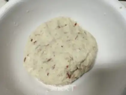 Make Peach apple cake step 12