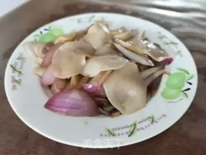 Make The onions are burning the jade ears step 5