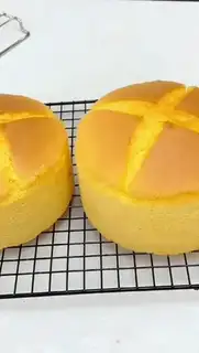 Make A cream cake step 25