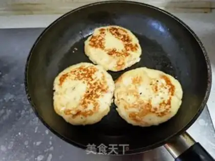 Make Peach apple cake step 15