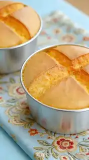 Make A cream cake step 28