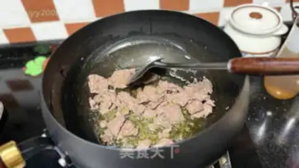 Make Beef fried beans step 3
