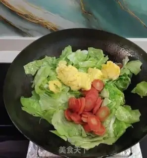 Make Eggs and vegetables step 2