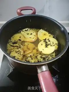 Make Orange apple tea step 6