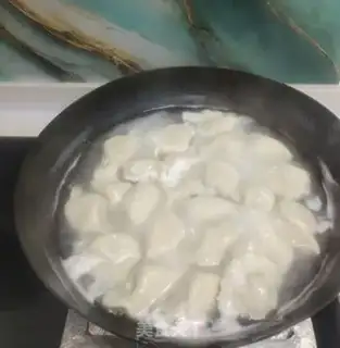 Make Celery dumplings step 4