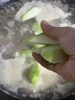 Make Tofu melon bouquet step 6