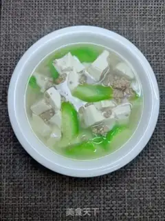 Make Tofu melon bouquet step 8