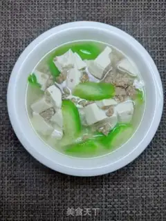 Make Tofu melon bouquet step 10