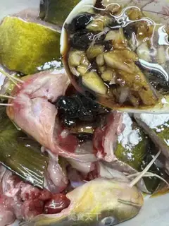 Make Garlic soybeans, cedar fish step 7