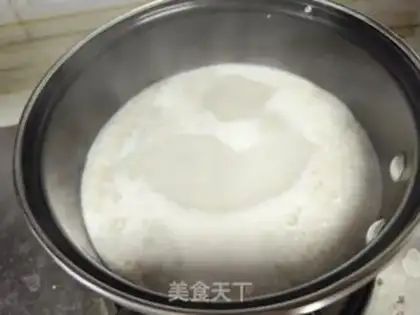 Make Milk oatmeal step 3