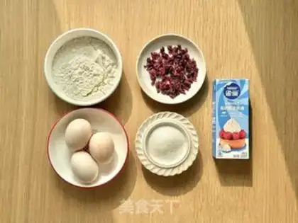 Make Cranberry cake step 0