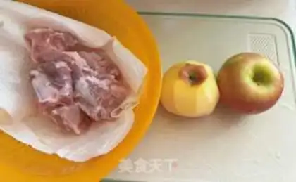 Make Apple stew ribs step 0