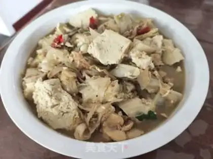 Make Sour stew tofu step 9
