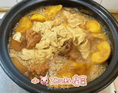 Make Apple stew ribs step 4