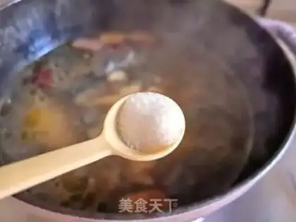 Make The chicken soup step 6