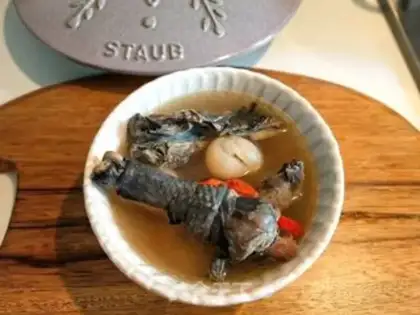 Make The chicken soup step 7
