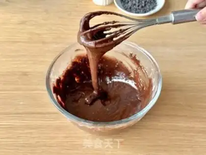 Make Chocolate marfin cake step 4