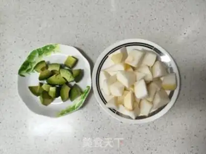 Make Sydney butter and fruit shake step 3