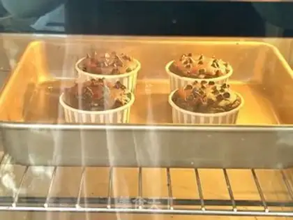 Make Chocolate marfin cake step 8