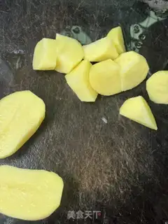Make Potato pig feet step 2