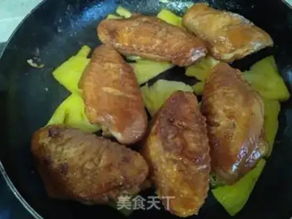 Make Pineapple chicken wings step 4