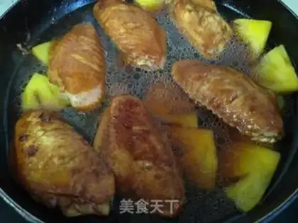Make Pineapple chicken wings step 5