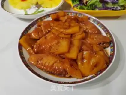 Make Pineapple chicken wings step 7