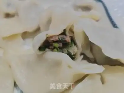 Make Red potato leaf dumplings step 12