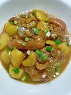 Make Potato pig feet step 13