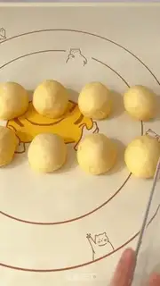 Make Hong Kong pineapple bag step 19