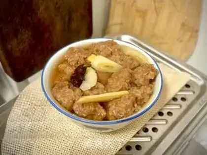Make Steam bowl beefballs step 8