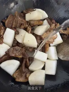 Make Snow cuisine step 1