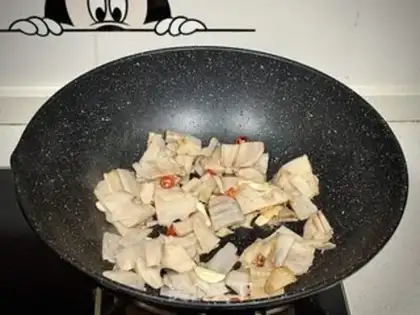 Make Scramble step 3