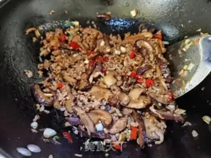 Make Flaming mushrooms step 4