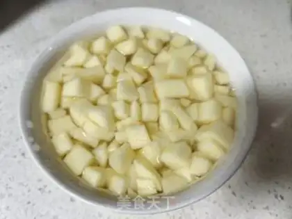 Make Apple corn salad step 2