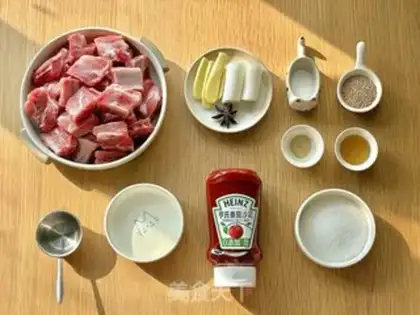 Make Sugar vinegar ribs step 0