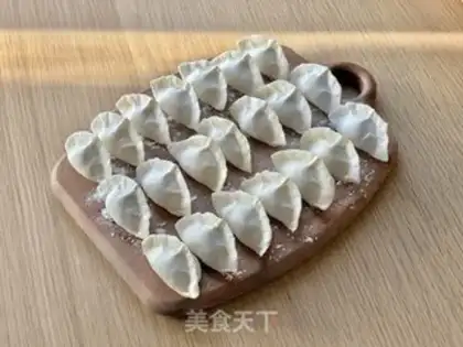Make Classic pork cabbage dumplings step 10