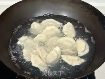 Make Classic pork cabbage dumplings step 11