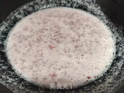 Make Strawberry hot milk step 7