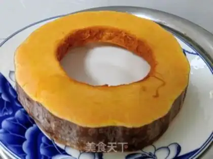 Make Pumpkin porridge step 1
