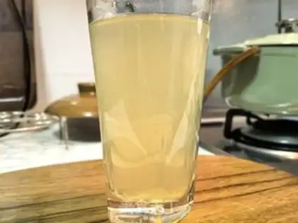 Make A grapefruit tea step 9