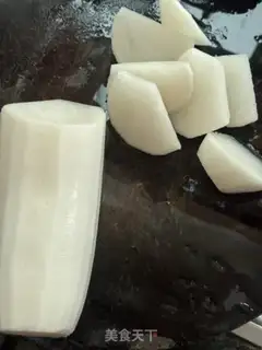 Make The radish meat step 1