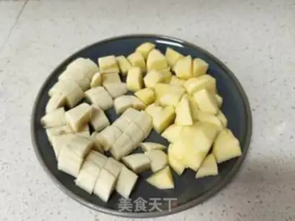 Make Banana milk step 1