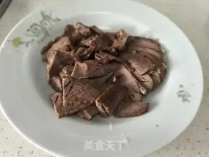 Make Cream moist beef step 2